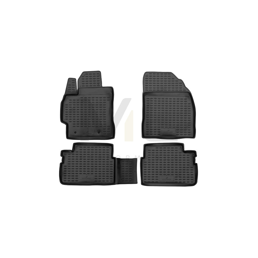 WALSER Tailored, XTR 75118 Floor mat set Front and Rear | ML Performance Car Parts