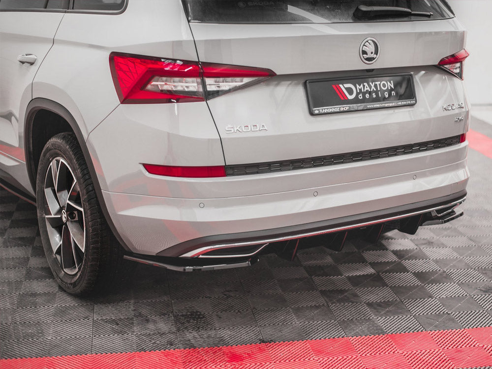 Maxton Design Skoda Kodiaq Sportline Rear Side Splitters