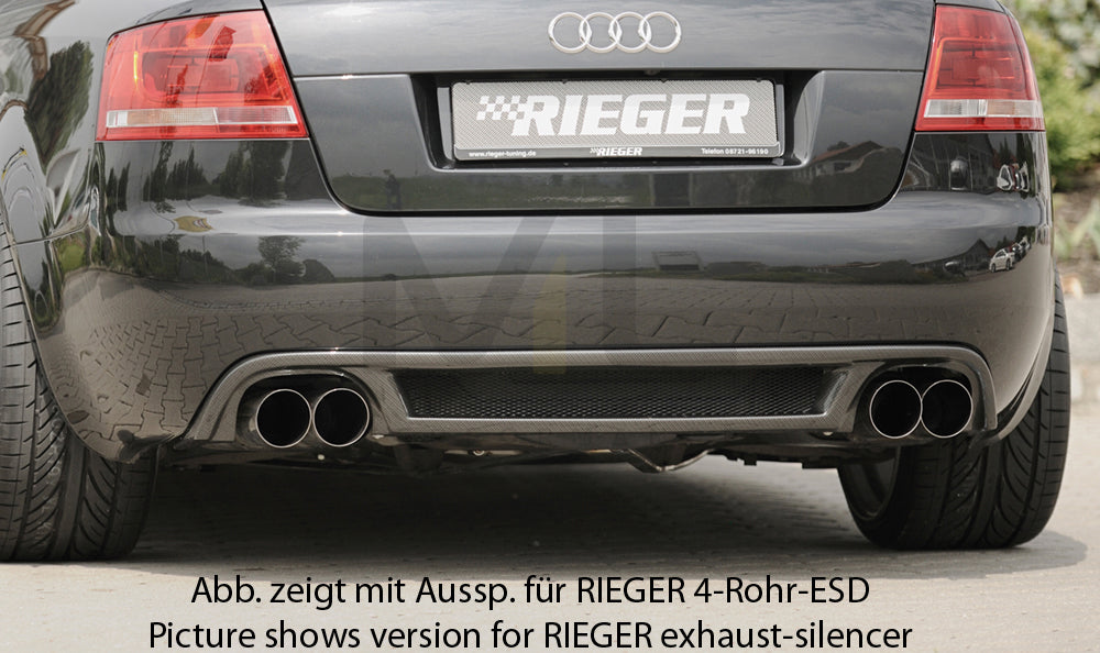 Rieger 00099818 Audi 8H A4 Rear Diffuser 3 | ML Performance EU Car Parts