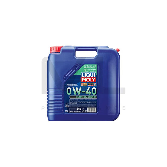 Liqui Moly Synthoil Energy 0W 40 20l