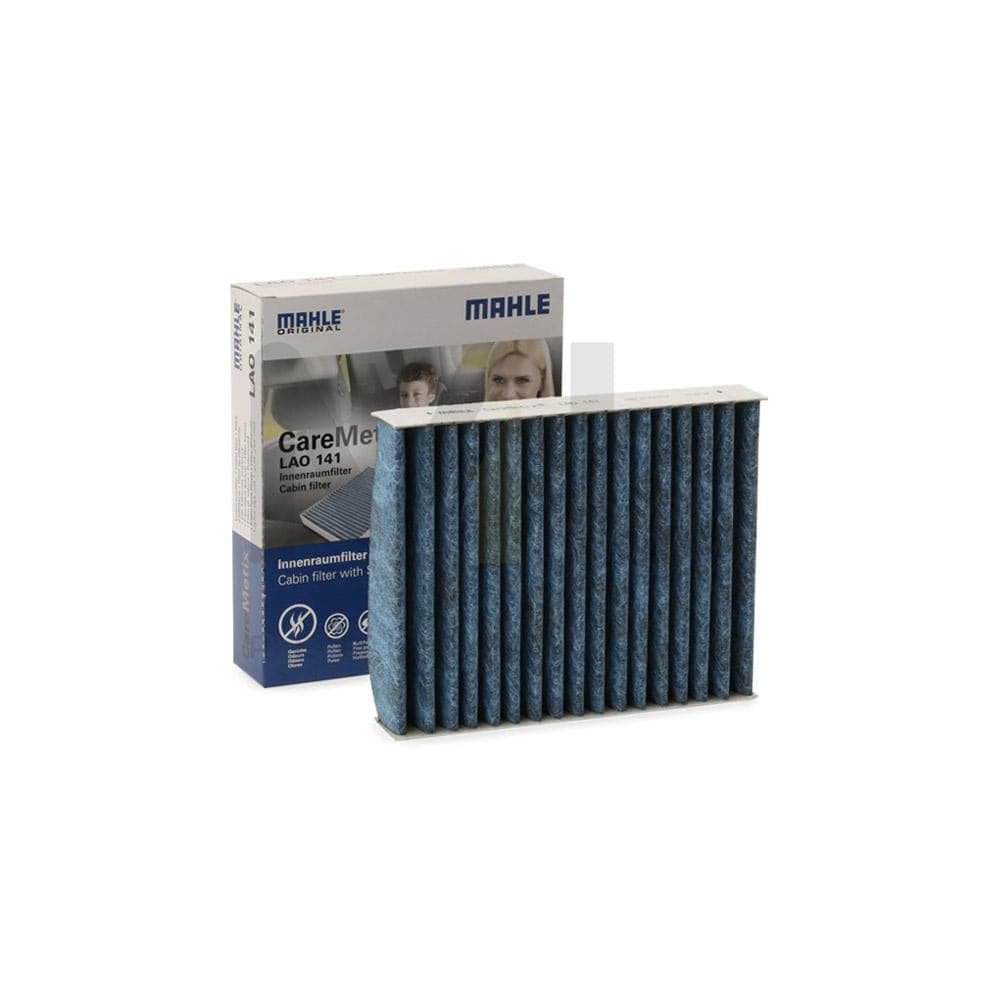 MAHLE ORIGINAL LAO 141 Pollen filter Activated Carbon Filter, with anti-allergic effect, with antibacterial action, CareMetix® | ML Performance Car Parts