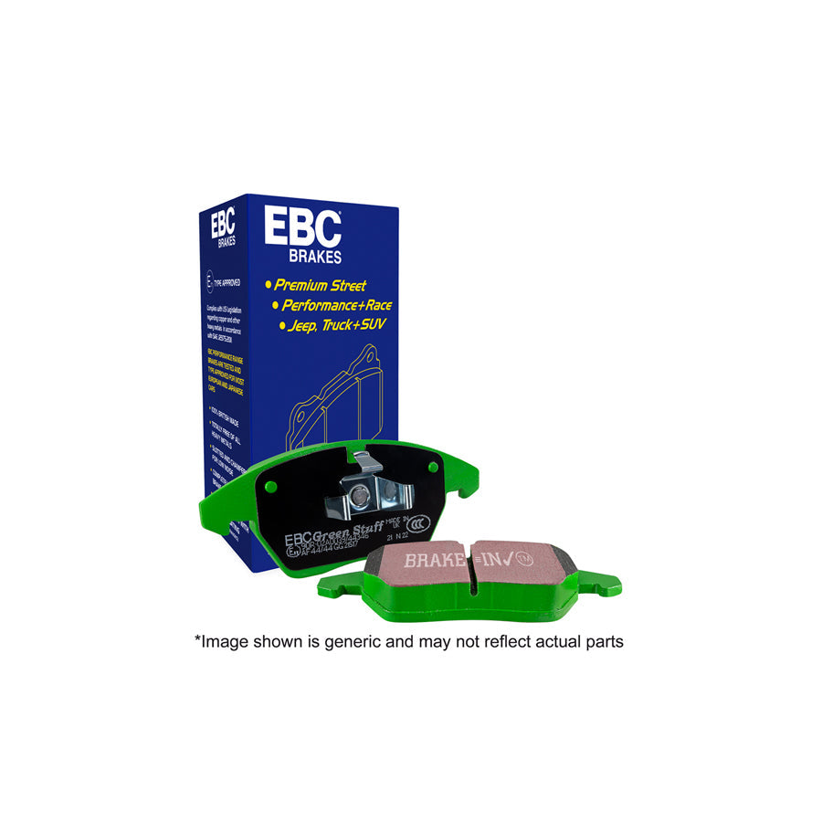 EBC DP22415 BMW Toyota Greenstuff Rear Brake Pads - TRW Caliper 1 | ML Performance UK Car Parts