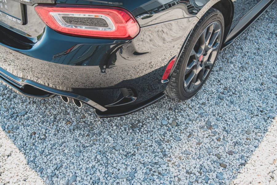 Maxton Design Fiat 124 Spider Abarth Rear Side Splitters