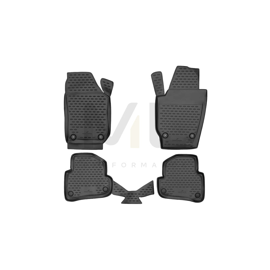 WALSER XTR 75052 Floor mat set Front and Rear | ML Performance Car Parts