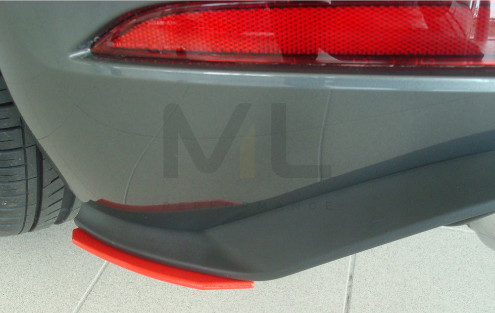 Rieger 00059596 VW Mk7 Golf Rear Side Splitter (GTI, GTD & GTE) 8 | ML Performance EU Car Parts