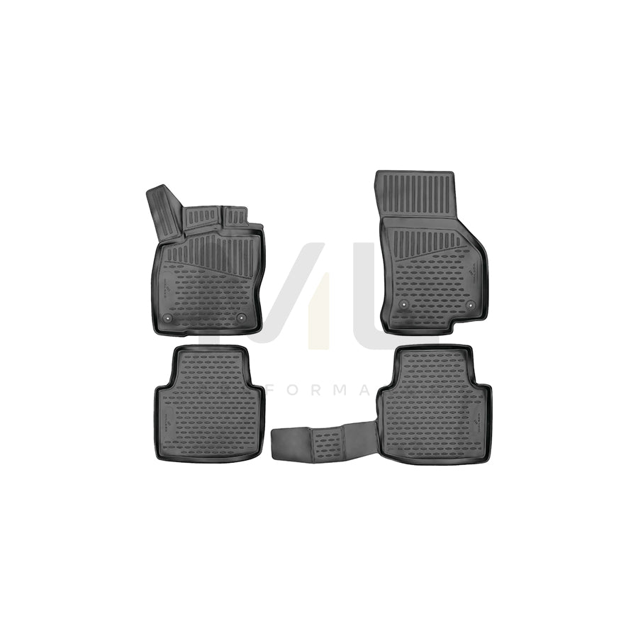 WALSER XTR 75046 Floor mat set Front and Rear | ML Performance Car Parts