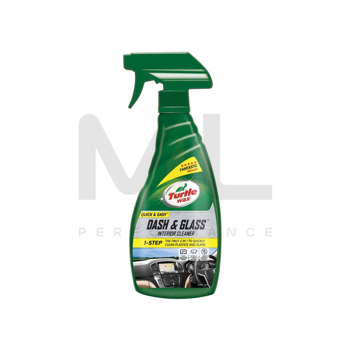 Turtle Wax Dash & Glass Car Interior Cleaner 500 Ml