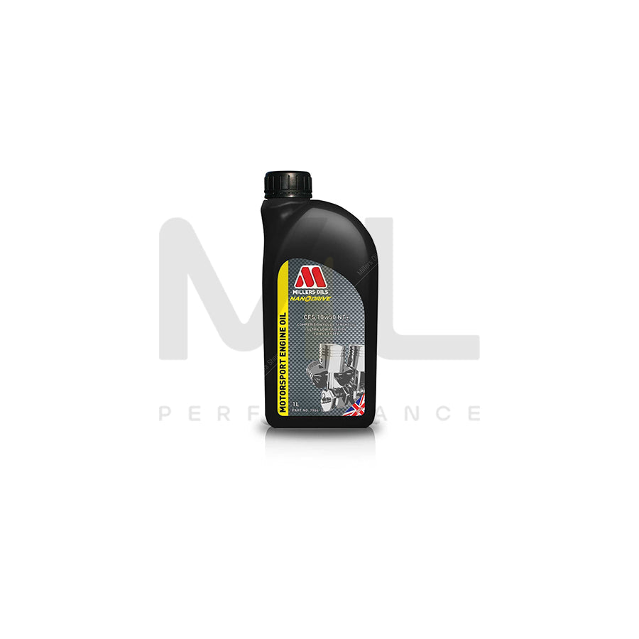 Millers Oils Motorsport CFS 10w50 NT+ Fully Synthetic Engine Oil 1l | Engine Oil | ML Car Parts UK | ML Performance