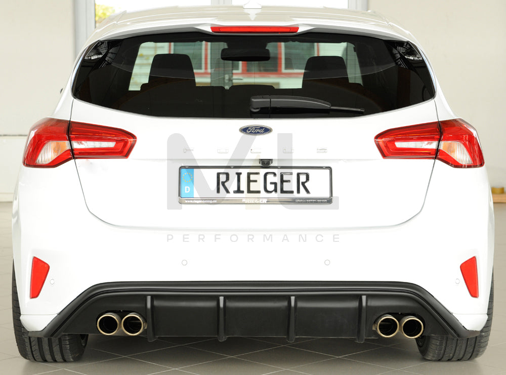 Rieger 00034205 Ford DEH Focus 4 Rear Diffuser (Inc. Focus 4 ST) 2 | ML Performance EU Car Parts