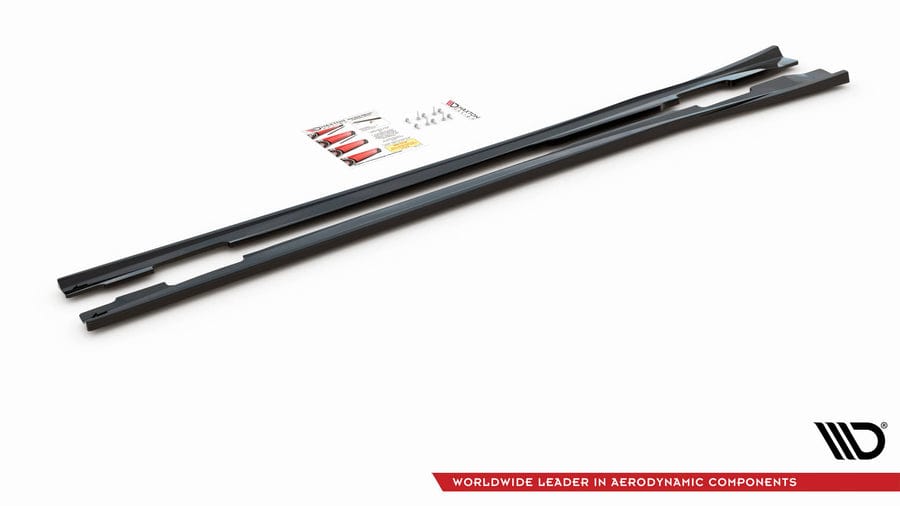 Maxton Design Mercedes Benz A-Class W176 Side Skirts Diffusers V.2