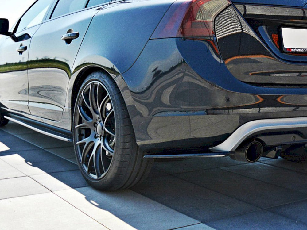 Maxton Design Volvo V60 Polestar Facelift Rear Side Splitters