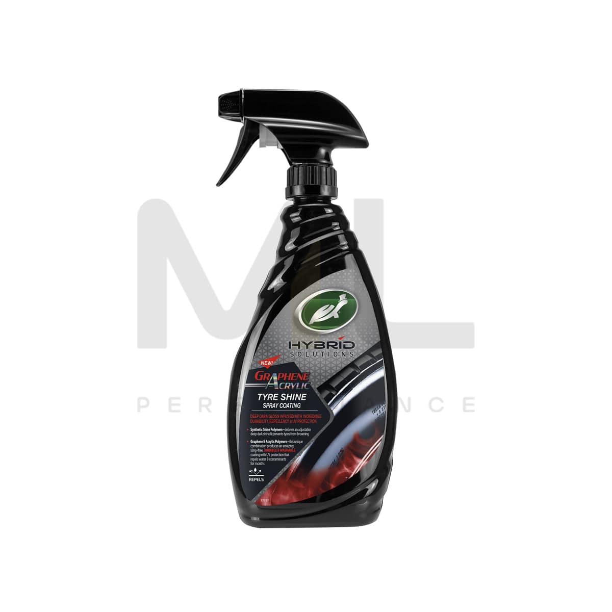 Turtle Wax Hybrid Solutions Graphene Acrylic Tyre Shine Spray Coating 680Ml