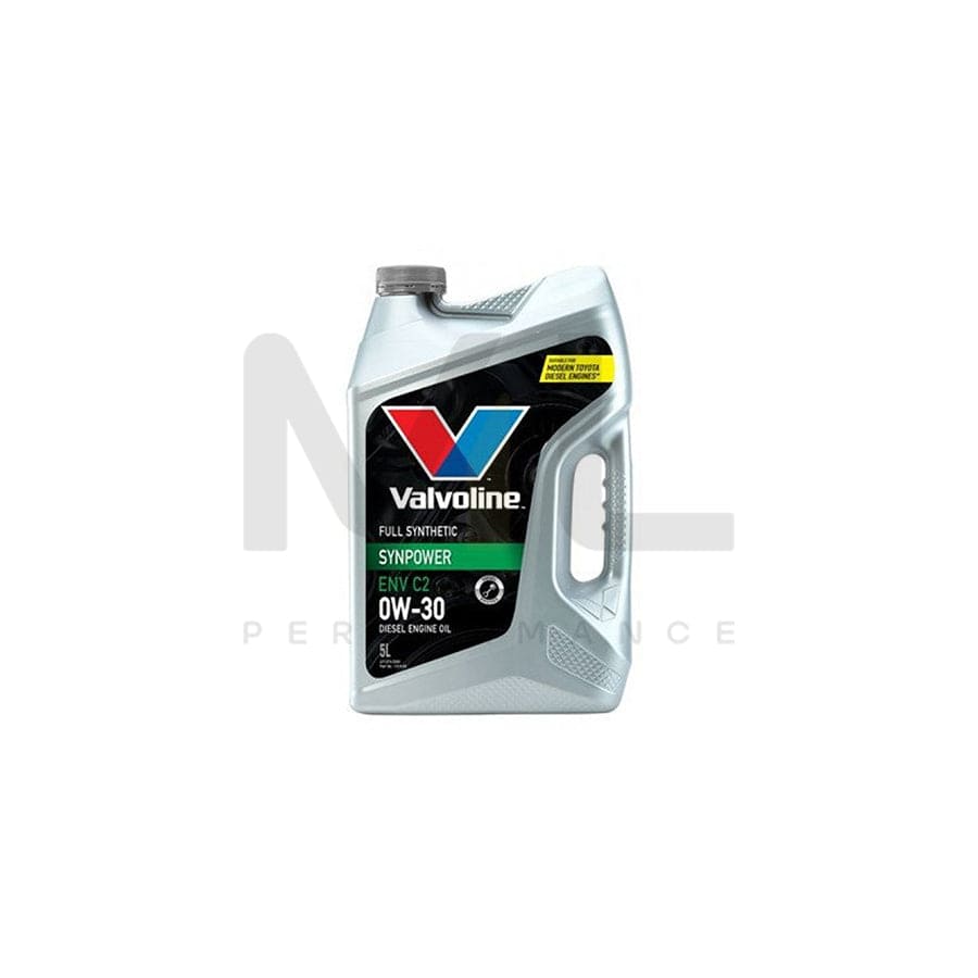 Valvoline SynPower ENV C2 0W-30 Fully Synthetic Engine Oil 5l | Engine Oil | ML Car Parts UK | ML Performance