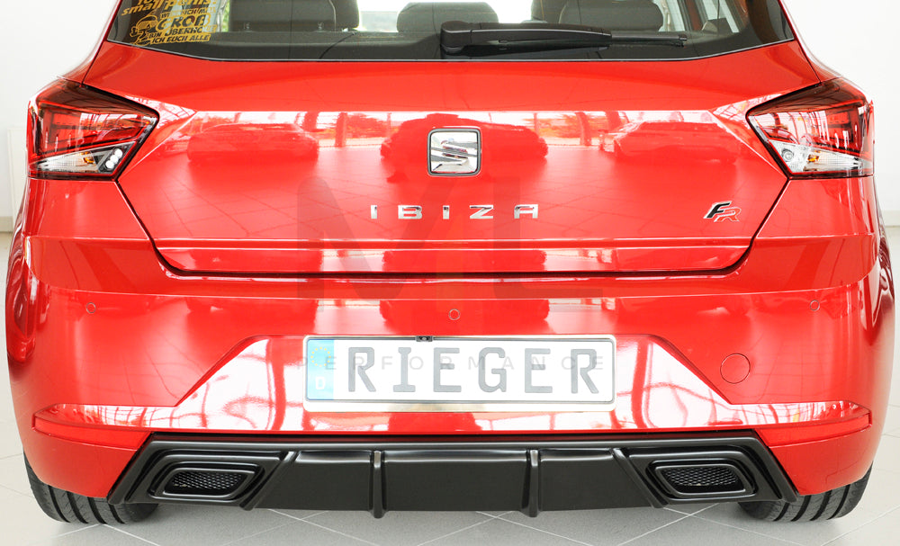 Rieger 00027101 SEAT KJ Rear Diffuser (Ibiza FR & Ibiza) 7 | ML Performance EU Car Parts