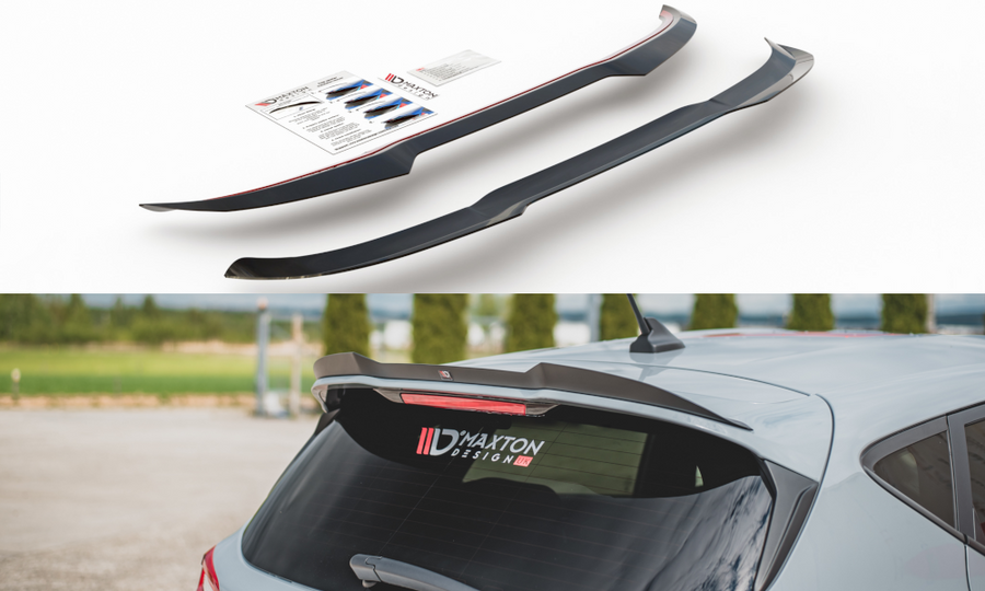 Maxton Design FO-FI-8-ST-CAP2T Spoiler Cap V.3 Ford Fiesta ST / ST-Line MK8 | ML Performance UK Car Parts