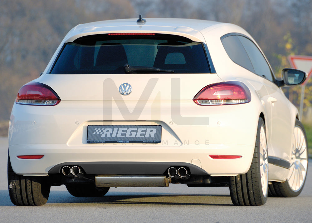 Rieger 00014107 VW 13 Mk3 Scirocco Rear Diffuser 2 | ML Performance EU Car Parts