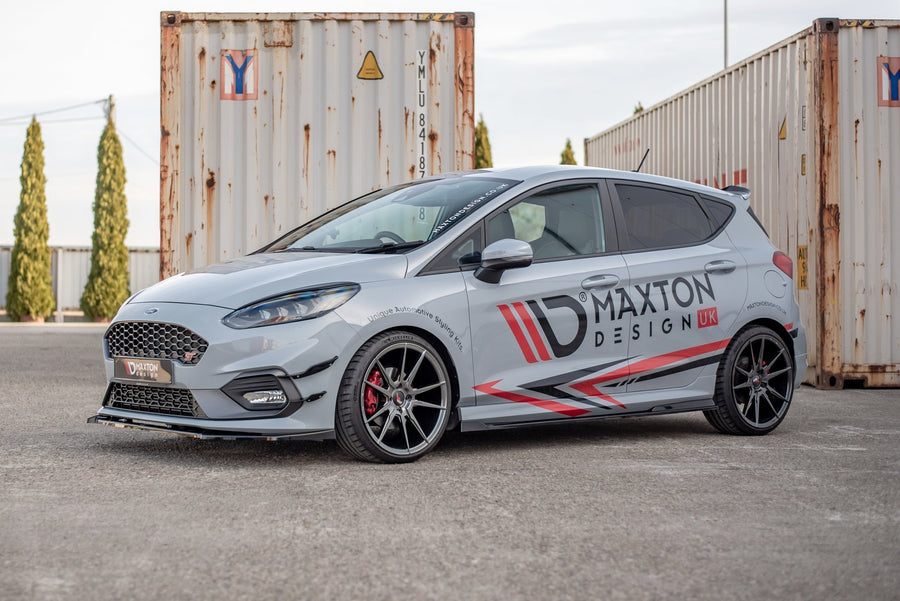 Maxton Design Ford Fiesta ST / ST-Line MK8 Side Skirts Diffusers V.3