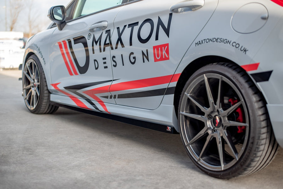 Maxton Design Ford Fiesta ST / ST-Line MK8 Side Skirts Diffusers V.2