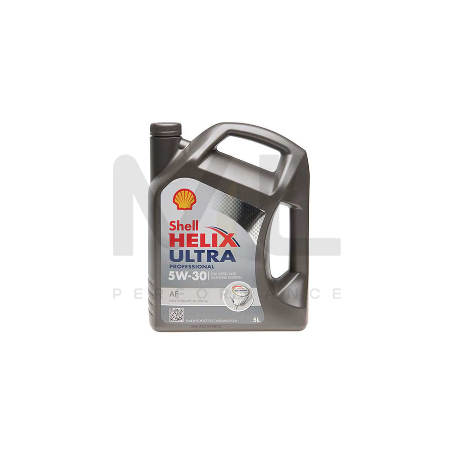 Shell Helix Ultra Professional AF Engine Oil - 5W-30 - 5Ltr Engine Oil ML Performance UK ML Car Parts