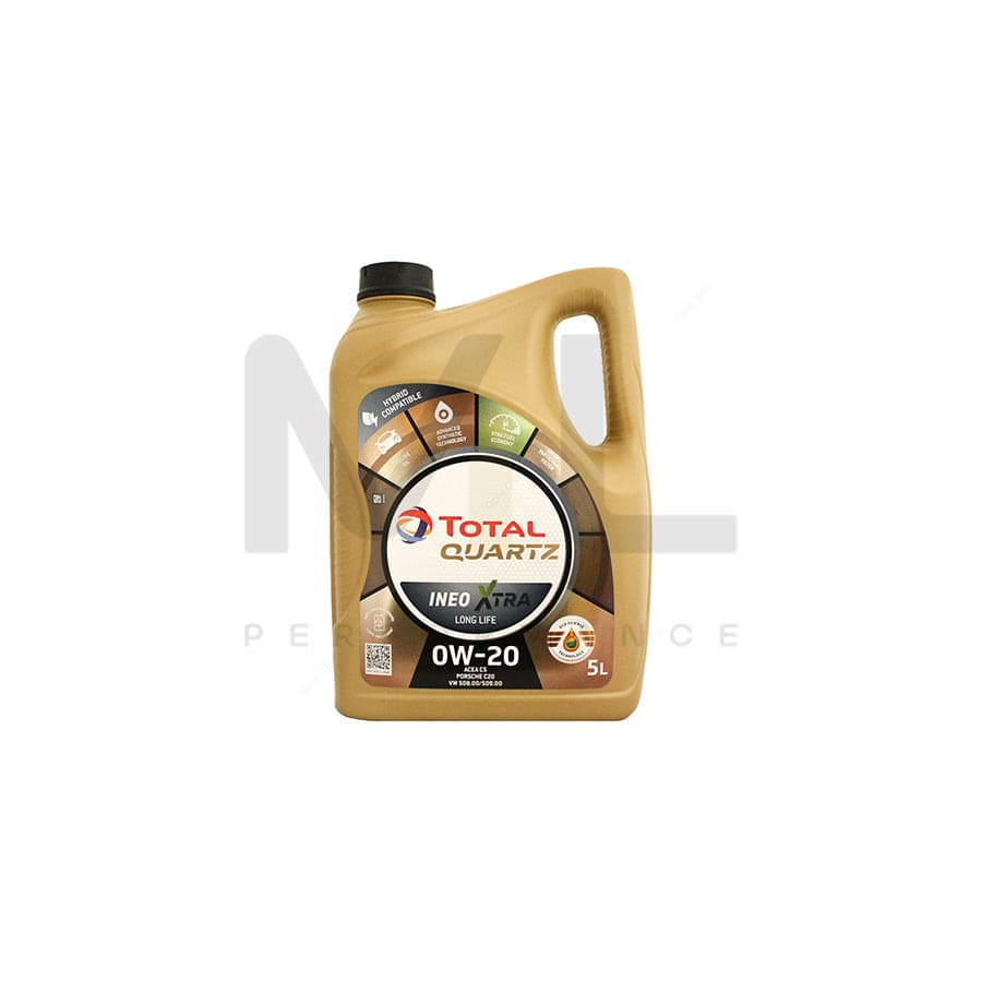 Total Quartz Ineo Xtra Long Life 0w-20 Advanced Fully Synthetic Engine Oil 5l