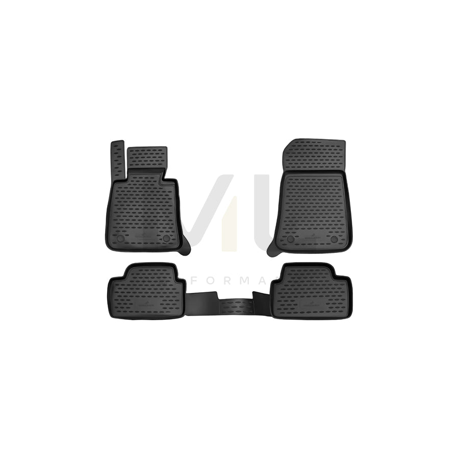 WALSER XTR 75014 Floor mat set Front and Rear | ML Performance Car Parts