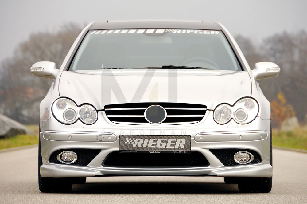 Rieger 00071010 Mercedes-Benz W209 CLK Front Splitter 6 | ML Performance EU Car Parts