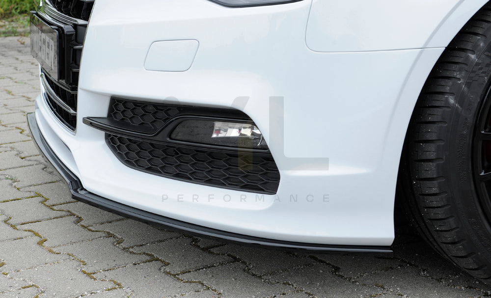 Rieger 00088116 Audi 8V Front Splitter (A3 & S3) 4 | ML Performance EU Car Parts