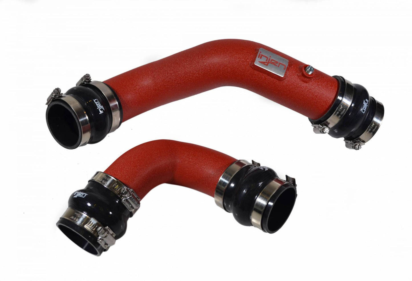 INJEN SES INTERCOOLER PIPES (WRINKLE RED) - SES1582ICPWR