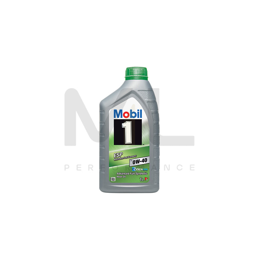 Mobil 1 ESP X3 Engine Oil - 0W-40 - 1Ltr Engine Oil ML Performance UK ML Car Parts