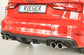 Rieger 00056826 Audi 8V A3 Rear Diffuser 2 | ML Performance EU Car Parts