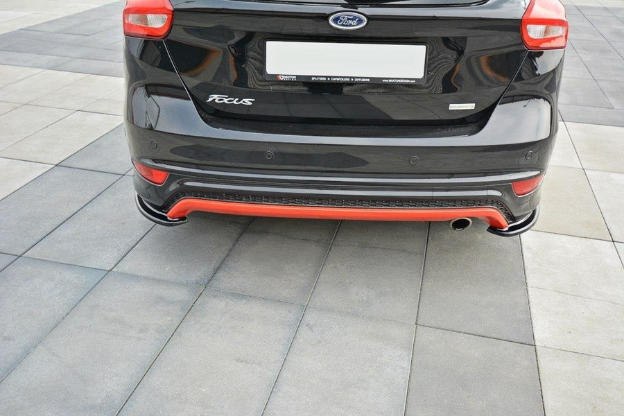 Maxton Design Ford Focus ST-Line MK3 FL Rear Side Splitters