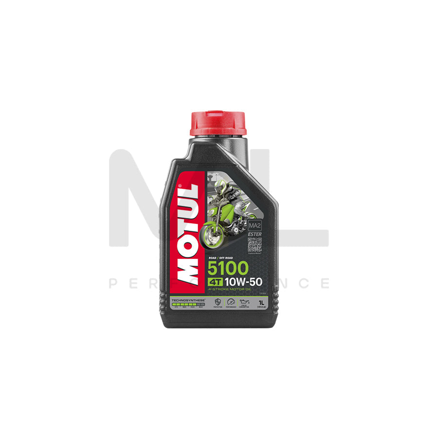 Motul 5100 4T 10w-50 Ester Synthetic Racing Motorcycle Engine Oil 1l | Engine Oil | ML Car Parts UK | ML Performance