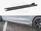 Maxton Design SK-OC-4-RS-SD2T Side Skirts Diffusers V.2 + Flaps Skoda Octavia Rs MK4 | ML Performance UK Car Parts