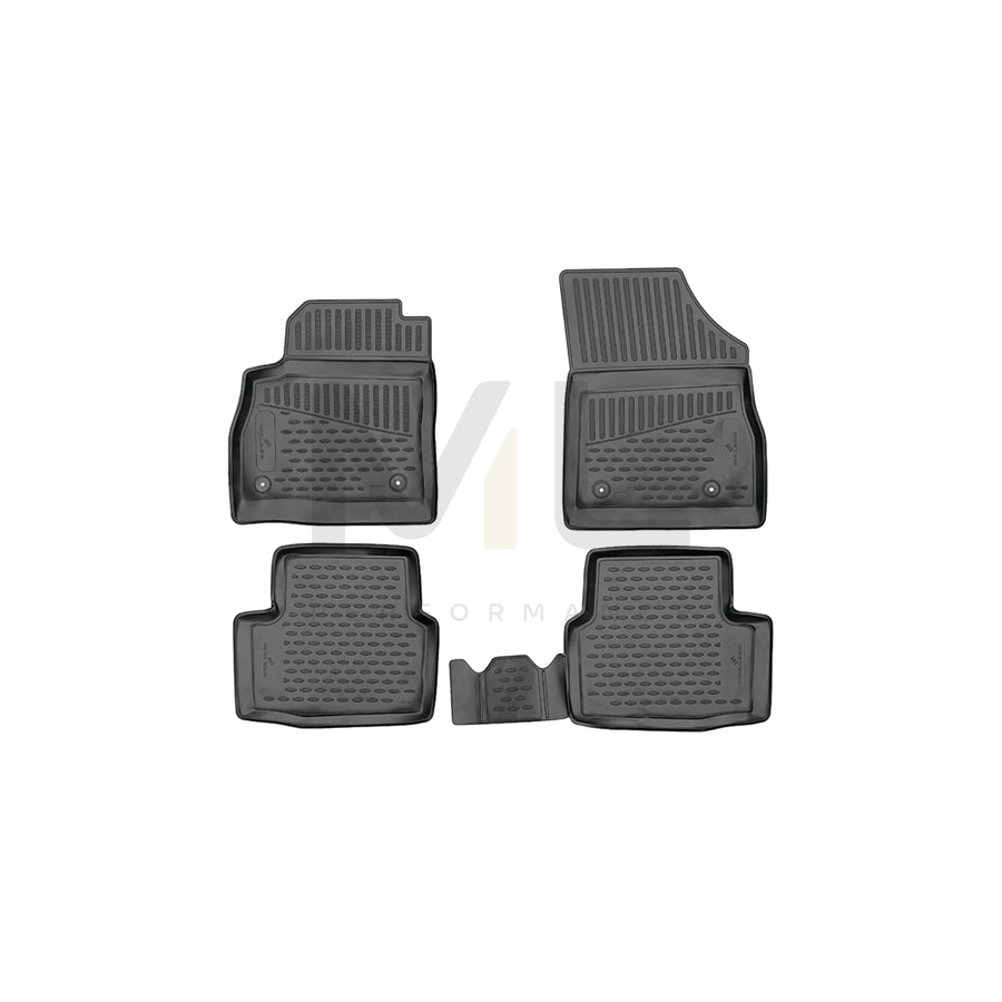 WALSER XTR 75038 Floor mat set Front and Rear | ML Performance Car Parts