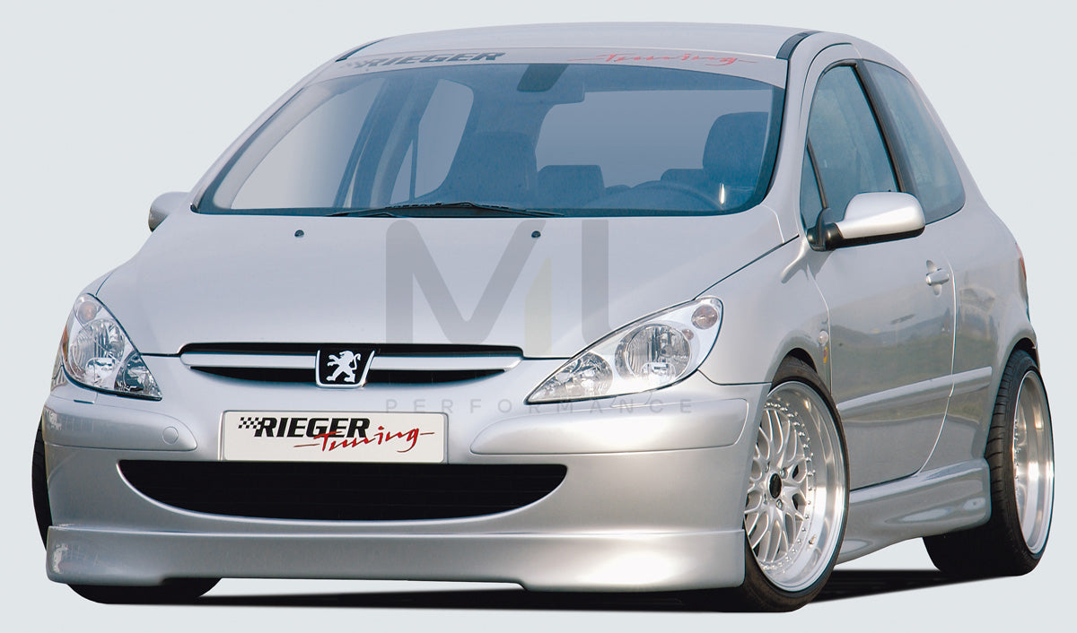 Rieger 00052100 Peugeot 307 Front Splitter 2 | ML Performance EU Car Parts