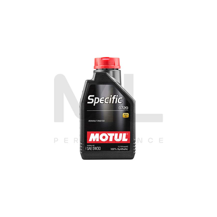 Motul Specific Renault 0720 5w-30 Fully Synthetic Car Engine Oil 1l | Engine Oil | ML Car Parts UK | ML Performance