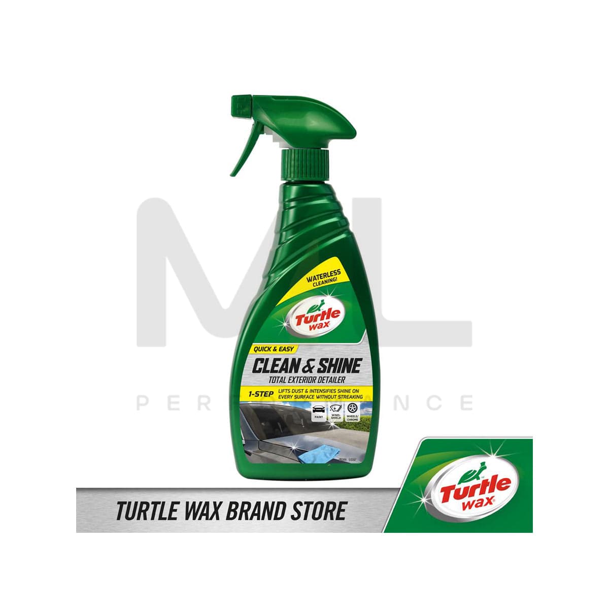 Turtle Wax Quick Easy Waterless Car Wash 500 Ml