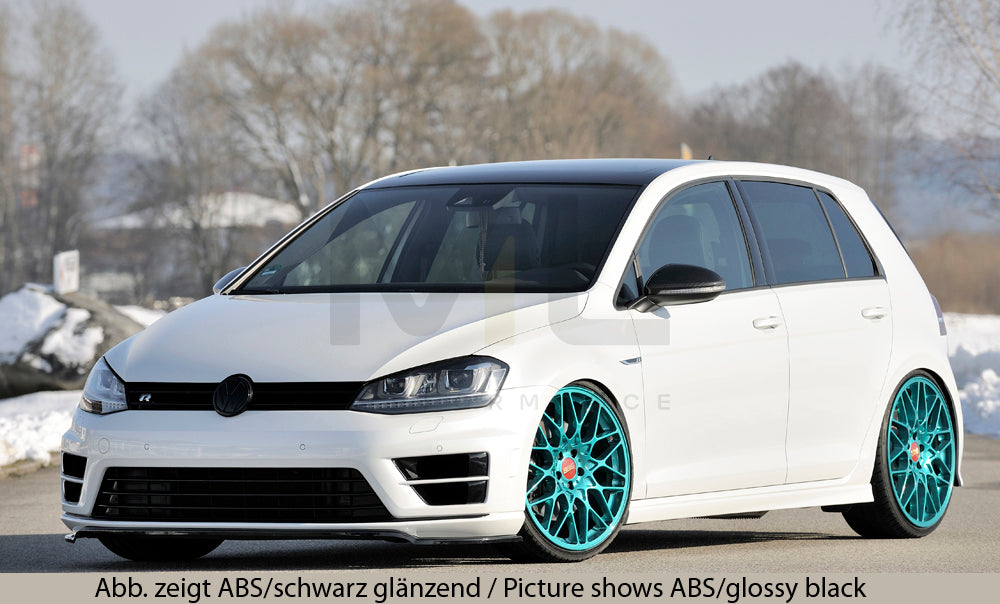 Rieger 00059566 VW Mk7 Mk7-Line Golf R Front Splitter 6 | ML Performance EU Car Parts