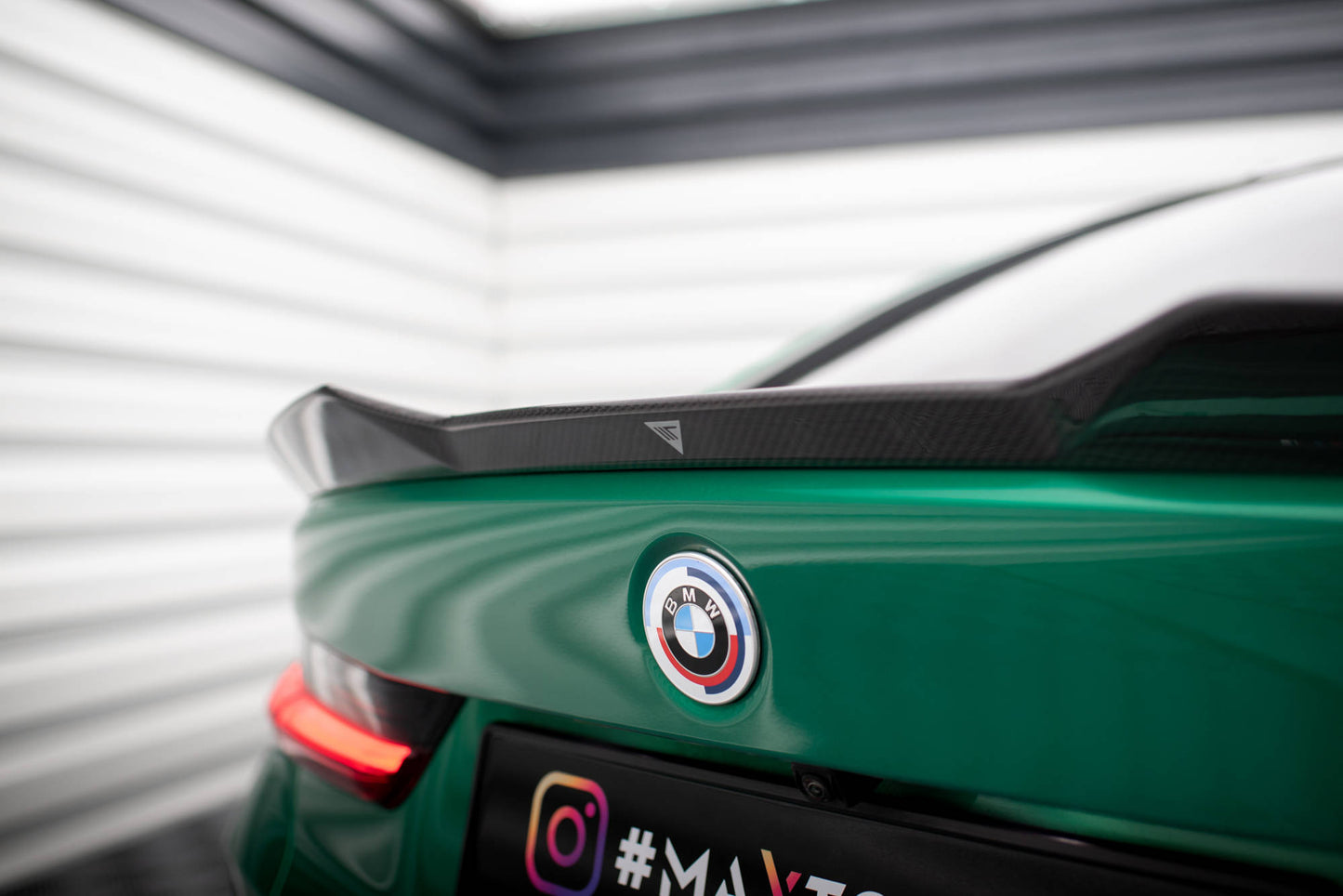 MAXTON DESIGN CF-BM-3-G80-M-H1-245-P CARBON FIBER TAILGATE SPOILER BMW M3 G80 | ML Performance