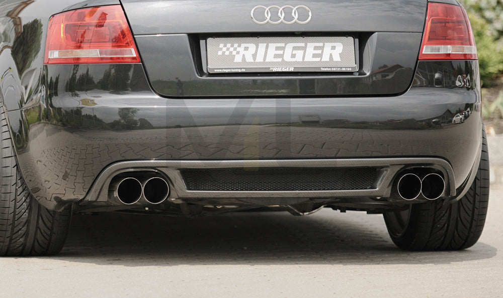 Rieger 00099839 Audi 8H A4 Rear Diffuser 1 | ML Performance EU Car Parts