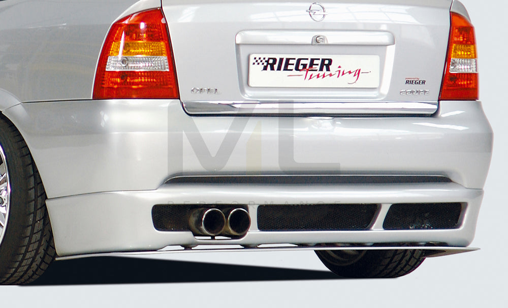 Rieger 00051206 Opel Astra G Rear Diffuser 2 | ML Performance EU Car Parts