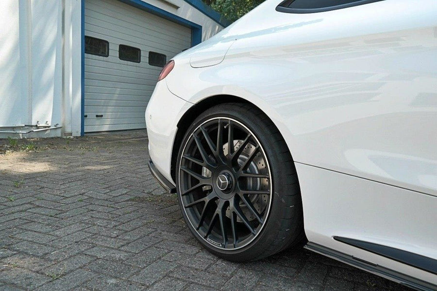 Maxton Design Mercedes Benz C63 AMG W205 Coupe Rear Side Splitters