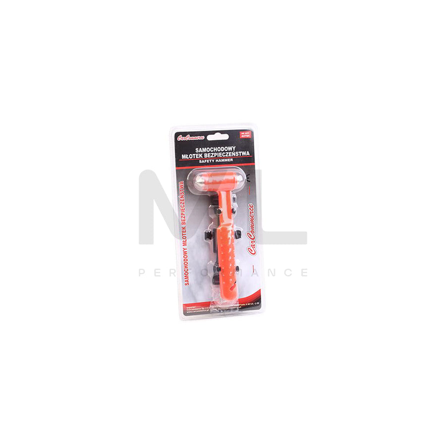 CARCOMMERCE 42784 Window breaker Orange, 20cm, 300g | ML Performance Car Parts