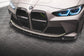 MAXTON DESIGN CF-BM-4-G82-M-FD1-245-P CARBON FIBER FRONT SPLITTER V.1 BMW M4 G82 / M3 G80 | ML Performance