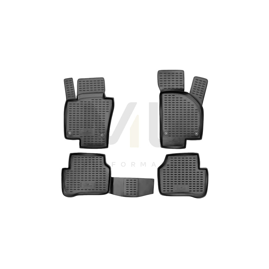 WALSER XTR 75074 Floor mat set Front and Rear | ML Performance Car Parts