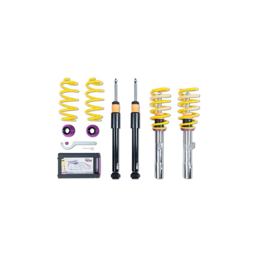 KW 18080104 VW Variant 2 Street Comfort Coilover Kit - With EDC Delete (CC & Passat) 1 | ML Performance EU Car Parts