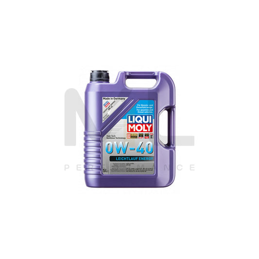 Liqui Moly Leichtlauf Energy 0W 40 1l