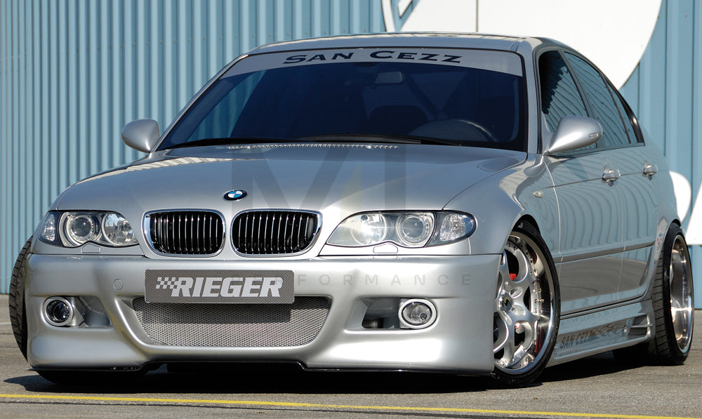 Rieger 00050403 BMW 3 Series E46 Front Bumper 3 | ML Performance EU Car Parts