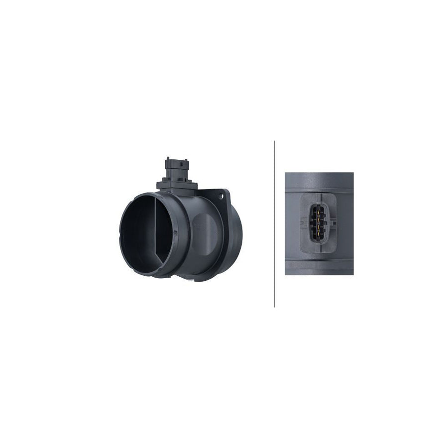 Hella 8ET 358 166-611 Mass Air Flow Sensor