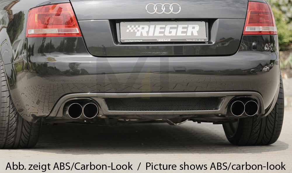 Rieger 00088077 Audi 8H A4 Rear Diffuser 5 | ML Performance EU Car Parts